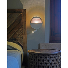 DIAL WALL WITH READING LIGHT